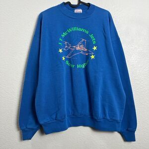 JC Williams Blue Hanes Crewneck, Jet Company